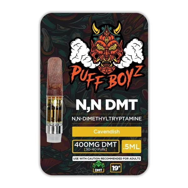 Buy Puff Boyz NN DMT .5ML (400MG) Cartridge – Cavendish Flavour | DMT Australia